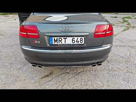 Audi S8 5.2 V10 Stock Exhaust Sound