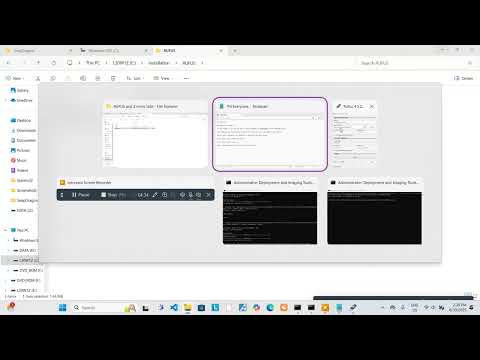 Windows 11 installation on ASUS Snapdragon X Elite Notebooks.
