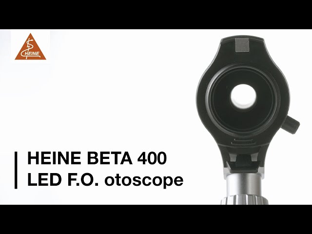 Set d'otoscope Beta 400 FO avec poignée BETA4 USB et étui - 3,5V - LED - 1 pc