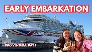 P&O Ventura | Day 1 | Embarkation, Beach House & an Unbelievable Show!