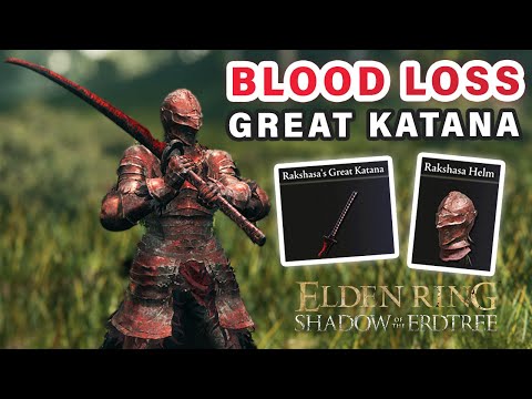 How to get Rakshasa's Great Katana & Armor Set | Blood Loss Weapon ► Elden Ring DLC