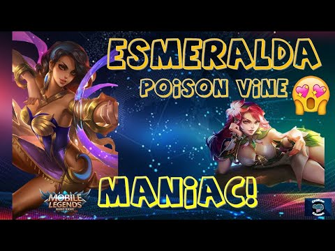 Insane ESMERALDA Gameplay | MANIAC | Mobile Legends