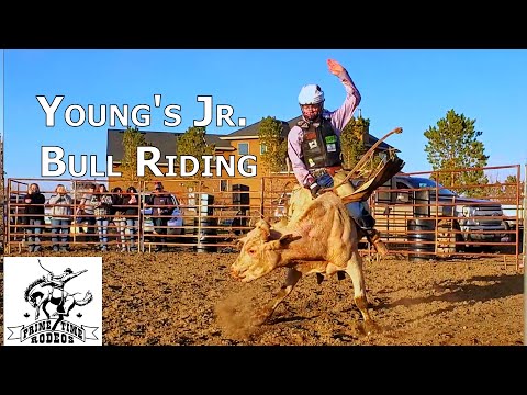 Young's Land & Cattle Company Junior Bull Riding