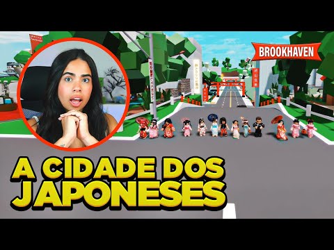 A CIDADE JAPONESA MISTERIOSA EM BROOKHAVEN 