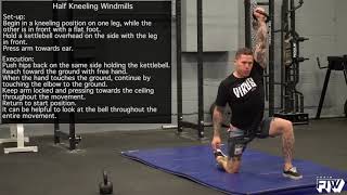 Half Kneeling Windmill exercise video thumbnail