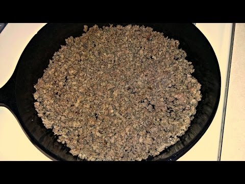 Cast Iron Skillet Breakfast Sausage