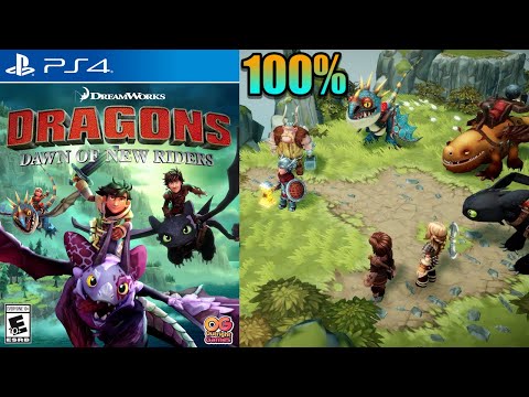 DreamWorks Dragons: Dawn of New Riders [74] 100% PS4 Longplay