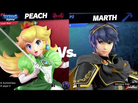 Reality Royale IV Smash Ultimate - BlazingPasta (Peach) vs. Mr. E (Marth) - Winners Semis