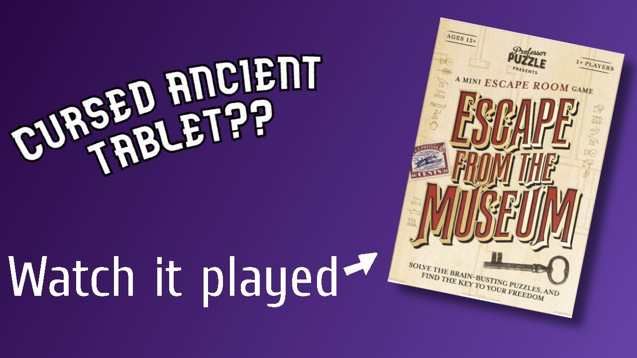 Let's Play: Escape from the Museum