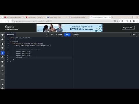 Java Programming Language Project 55 Access Arraylist Elements Created By Trishanth Kumar