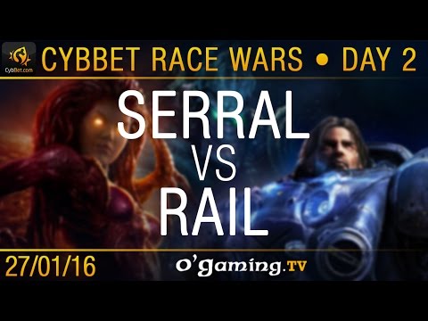 Serral vs Rail - ZvP - CybBet Race Wars - Day 2