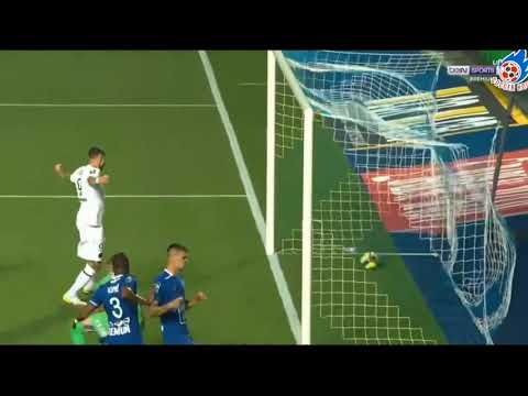 Ashraf Hakimi first goal with Paris Saint Germain PSG