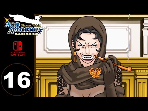 Phoenix Wright : Ace Attorney - Walkthrough Gameplay Part 16 - Turnabout Samurai ENDING【Switch】