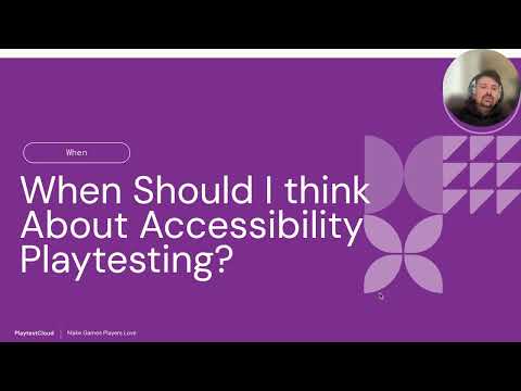 Remote Accessibility Playtesting with People with Disabilities - Jozef Kulik