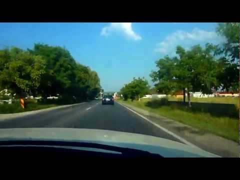 E60 / DN1: Alesd by car  ~3x Timelapse (05 08 2012)