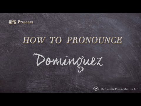 How to Pronounce Dominguez (Real Life Examples!)