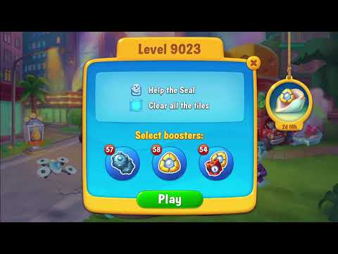 FISHDOM:  Level 9023, 9024 First tries  No boosters.