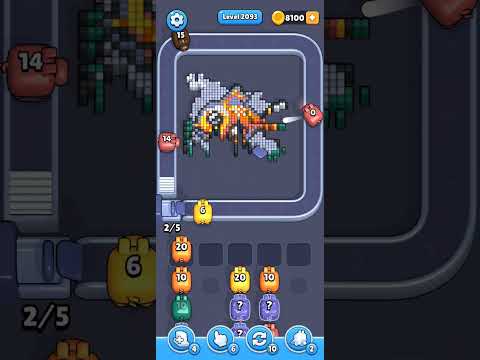 Pixel Flow Level 2093 Walkthrough