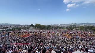 新居浜太鼓祭り　山根グランド統一差し上げ！