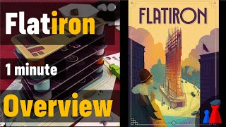 Flatiron -1 minute Overview - Peaky Boardgamer