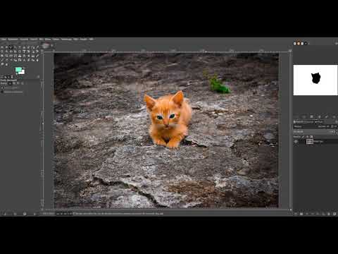Bildbearbeitung mit Gimp: 4. Hintergrund entfernen