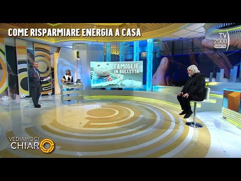 Vediamoci Chiaro (TV2000) 20 gennaio 2023 - Come risparmiare energia a casa