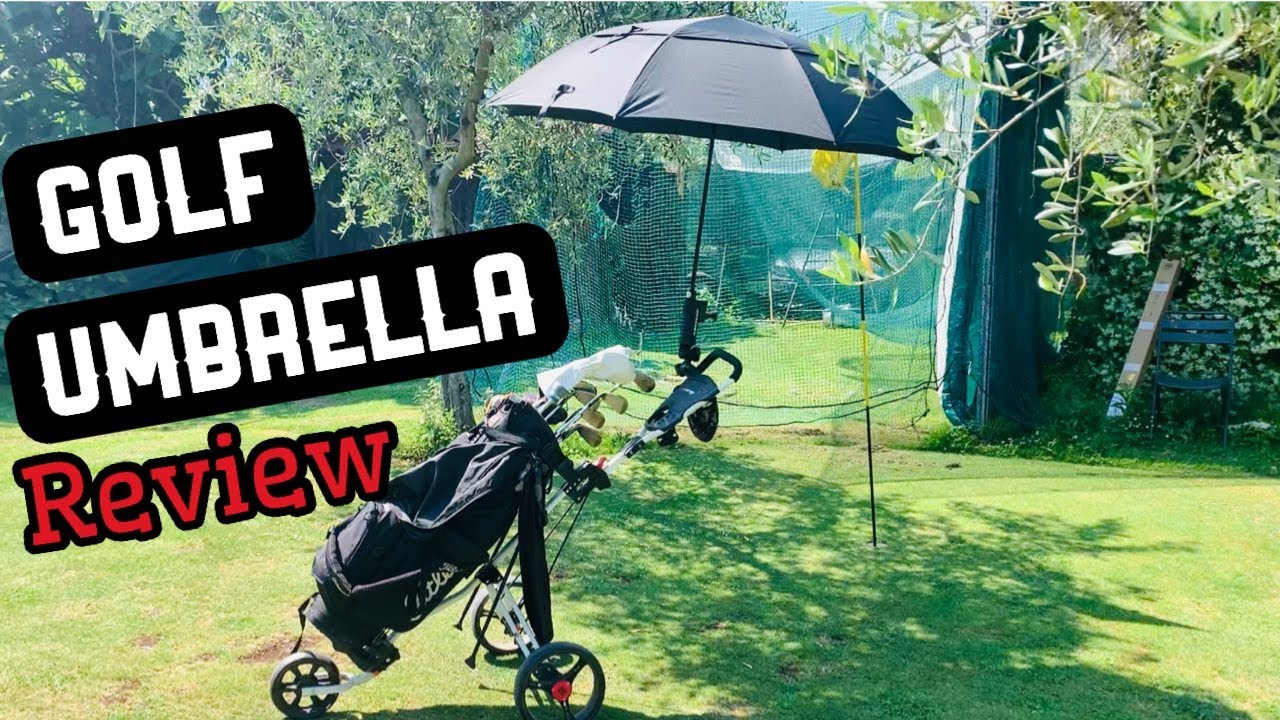 Watch video Golf Umbrella Gonex | Product Review Now Golf Umbrella Gonex | Product Review