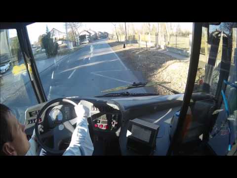 71-es Busz. BKV. VANHOOL NEW A330 CNG. (Cockpit View) Budapest.  2016.