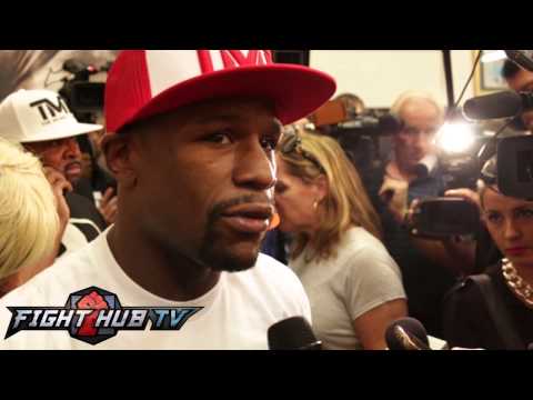 Floyd Mayweather on if Marcos Maidana could be the biggest puncher he's faced