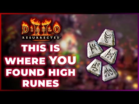 Unexpected Results!! - Top Places to Find High Runes - Diablo 2 Resurrected
