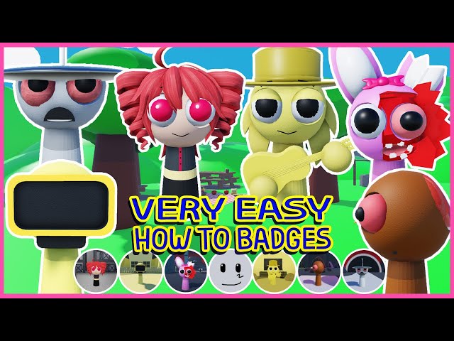 Roblox Update - How to get 7 Badges in Sprunki RP 3D Morphs | วิดีโอครี ...