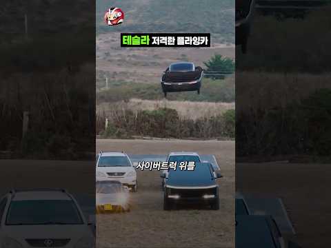 테슬라 저격한 플라잉카