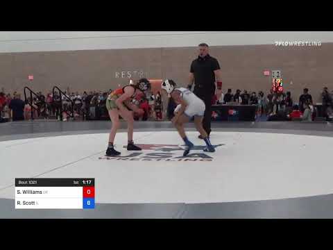 75 Kg Rr Rnd 2 - Sasha Williams, OK Vs Rain Scott, IL