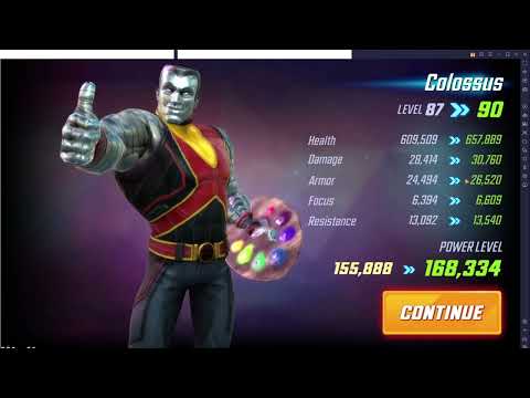 daily gameplay colossus phoenix & x23 upgrades raids orb opening iso campaign energy msf