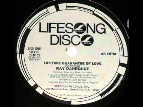 Ray Dahrouge - Lifetime Guarantee Of Love