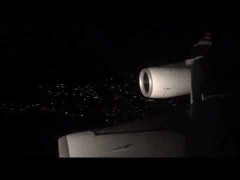 Swiss Airbus A340-300 HB-JMK Hannover to Zürich Airport Landing