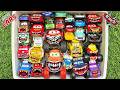 Disney Pixar Cars Unboxing Review Lightning McQueen Tow Mater Doc Hudson Sally Carrera Cruz