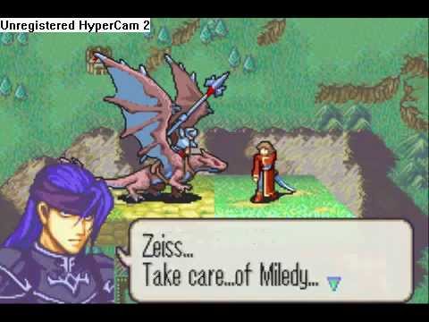 Fire Emblem Sword of Seals - Rutger vs Gale