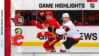 Senators @ Flames 3/12 | NHL Highlights 2023