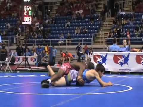 Cadet Freestyle 125  Terrell Wilbourn (MO) dec. Mitch Friedman (WI)