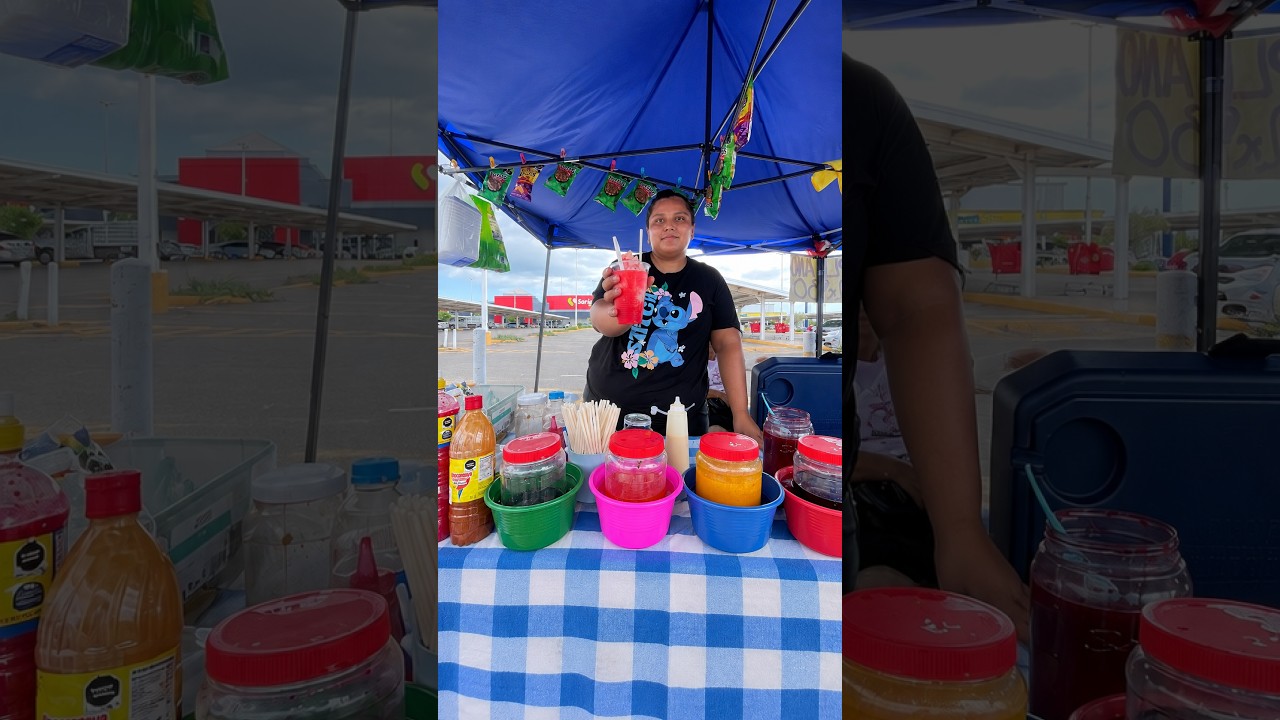 Gisela sorprende con su raspado de pitahaya en Culiac&aacute;n