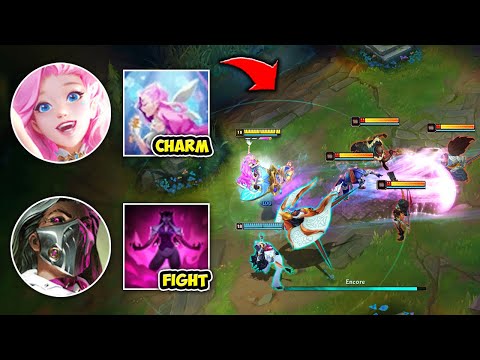 We played the "Wave of Death" comp bot lane and it has the BEST wombo combos