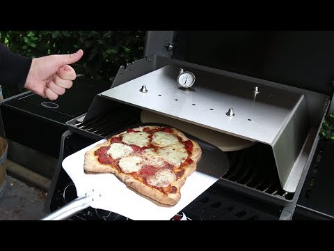 Turbo Pizza vom Gasgrill - Unboxing Moesta-BBQ Pizza Cover