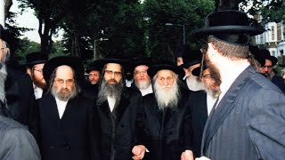 Beirach Moshe M'Satmar in London - 2001 | מסע המלכות ההיסטורי ברך משה מסאטמאר לעיר לאנדאן - קיץ תש"ס
