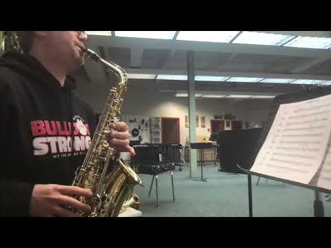 G Force Five by Ralph Ford Alto Saxophone