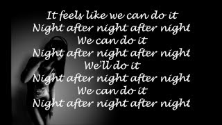 Sandra Lyng- NIGHT AFTER NIGHT (Lyrics Video)