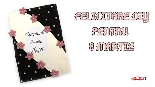 Felicitare DIY pentru Ziua Femeii – Idee Ușoară de Cadou Handmade!