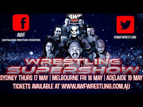 AWF - Wrestling Supershow tour May 2018