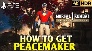 How to Unlock Peacemaker Mortal Kombat 1 Peacemaker Unlock MK1| How to Get Peacemaker MK1 Peacemaker