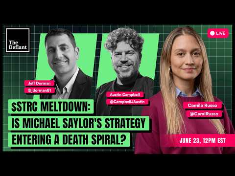 🟢 LIVE: $STRC Meltdown: Is Michael Saylor's Strategy Entering a Death Spiral?